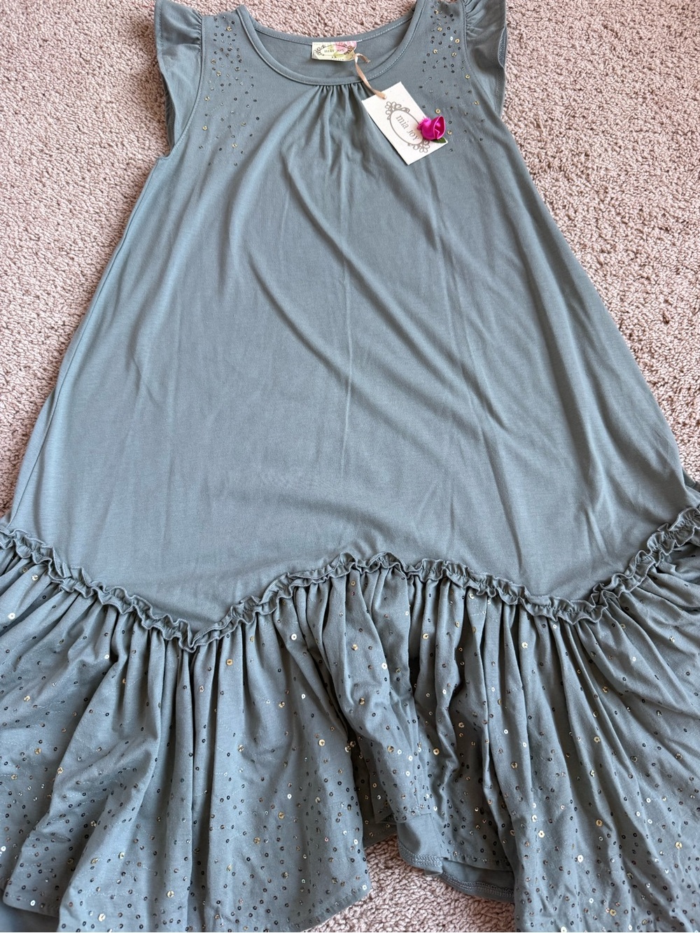 NWT Joyfolie Mia Joy Girls Bronwen Dress | Size 14